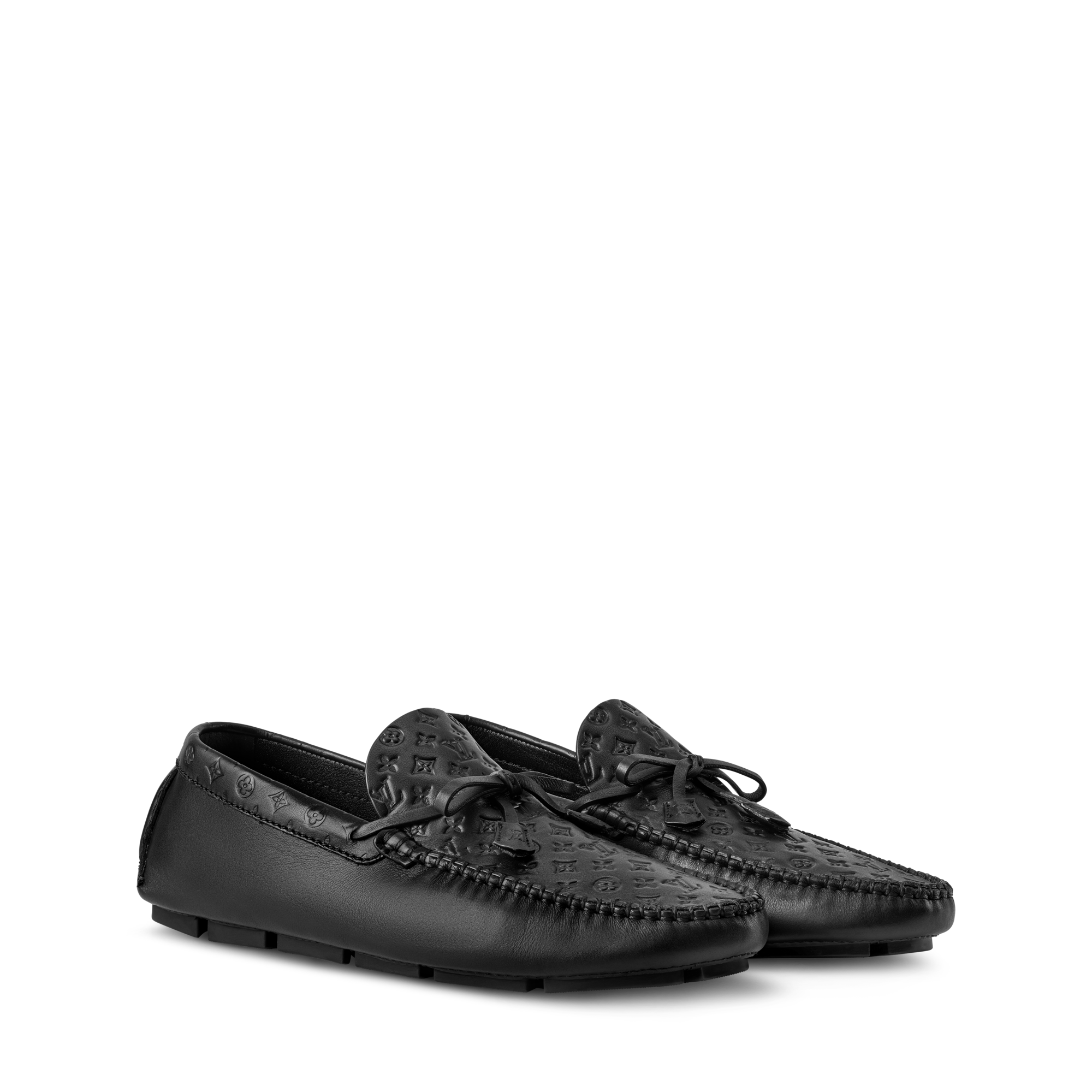 LOUIS VUITTON ブラック モカシン LOUIS VUITTON ブラック モカシン Loafers and Moccasins - Shoes